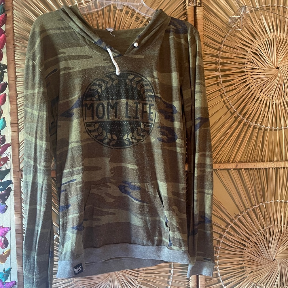 SLY FOX | mom life camouflage hoodie